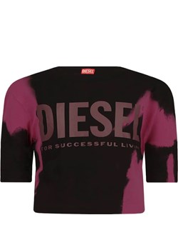 Diesel T-shirt | Cropped Fit ze sklepu Gomez Fashion Store w kategorii Bluzki dziewczęce - zdjęcie 163947180