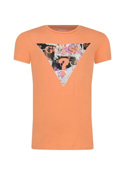 Guess T-shirt | Regular Fit ze sklepu Gomez Fashion Store w kategorii Bluzki dziewczęce - zdjęcie 163947262