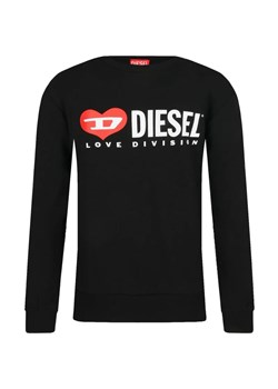 Diesel Bluza unisex | Regular Fit ze sklepu Gomez Fashion Store w kategorii Bluzy dziewczęce - zdjęcie 163947814