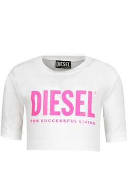 Diesel Top TRECROLOGO | Regular Fit ze sklepu Gomez Fashion Store w kategorii Bluzki dziewczęce - zdjęcie 163949280