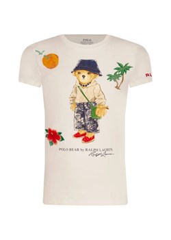 POLO RALPH LAUREN T-shirt | Regular Fit ze sklepu Gomez Fashion Store w kategorii Bluzki dziewczęce - zdjęcie 163949300