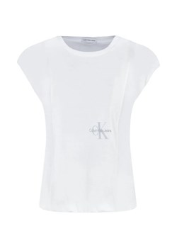 CALVIN KLEIN JEANS T-shirt | Regular Fit ze sklepu Gomez Fashion Store w kategorii Bluzki dziewczęce - zdjęcie 163949444