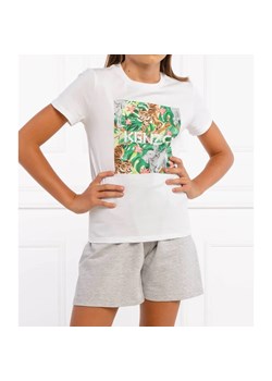 KENZO KIDS T-shirt | Regular Fit ze sklepu Gomez Fashion Store w kategorii Bluzki dziewczęce - zdjęcie 163949483