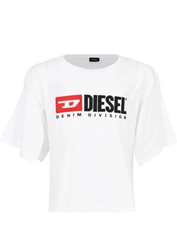 Diesel T-shirt TJACKYD | Regular Fit ze sklepu Gomez Fashion Store w kategorii Bluzki dziewczęce - zdjęcie 163949551