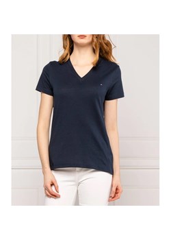 Tommy Hilfiger T-shirt HERITAGE | Regular Fit ze sklepu Gomez Fashion Store w kategorii Bluzki damskie - zdjęcie 163953483