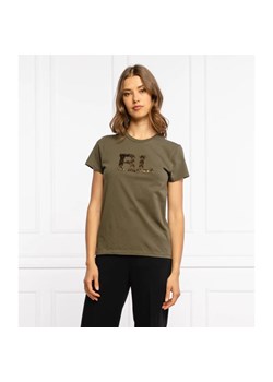 POLO RALPH LAUREN T-shirt | Regular Fit ze sklepu Gomez Fashion Store w kategorii Bluzki damskie - zdjęcie 163953534