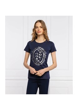 Trussardi T-shirt | Slim Fit ze sklepu Gomez Fashion Store w kategorii Bluzki damskie - zdjęcie 163954373