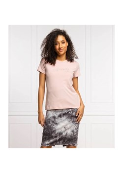 DKNY T-shirt | Regular Fit ze sklepu Gomez Fashion Store w kategorii Bluzki damskie - zdjęcie 163954701