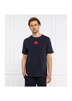 HUGO T-shirt Diragolino212 | Regular Fit ze sklepu Gomez Fashion Store w kategorii T-shirty męskie - zdjęcie 163955003
