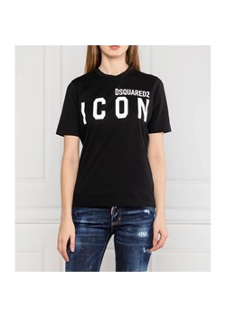Dsquared2 T-shirt RENNY | Regular Fit ze sklepu Gomez Fashion Store w kategorii Bluzki damskie - zdjęcie 163955141