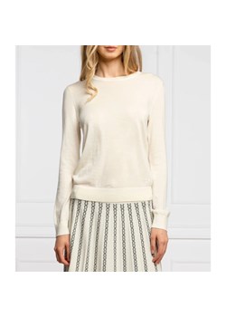 TORY BURCH Kaszmirowy sweter Iberia | Regular Fit ze sklepu Gomez Fashion Store w kategorii Swetry damskie - zdjęcie 163955462