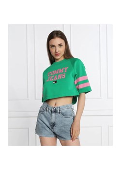 Tommy Jeans T-shirt | Cropped Fit ze sklepu Gomez Fashion Store w kategorii Bluzki damskie - zdjęcie 163956294