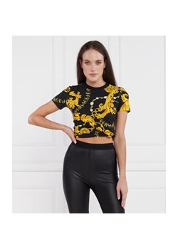 Versace Jeans Couture T-shirt | Slim Fit ze sklepu Gomez Fashion Store w kategorii Bluzki damskie - zdjęcie 163956344