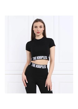 The Kooples T-shirt | Cropped Fit ze sklepu Gomez Fashion Store w kategorii Bluzki damskie - zdjęcie 163956354
