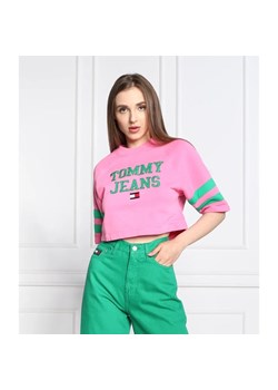 Tommy Jeans T-shirt | Cropped Fit ze sklepu Gomez Fashion Store w kategorii Bluzki damskie - zdjęcie 163956443