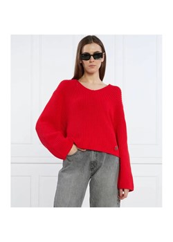 HUGO Sweter Sulla | Regular Fit ze sklepu Gomez Fashion Store w kategorii Swetry damskie - zdjęcie 163956490