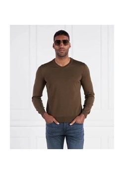 BOSS BLACK Wełniany sweter Baram-L | Regular Fit ze sklepu Gomez Fashion Store w kategorii Swetry męskie - zdjęcie 163956551