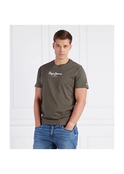 Pepe Jeans London T-shirt EDWARD TEE | Regular Fit ze sklepu Gomez Fashion Store w kategorii T-shirty męskie - zdjęcie 163956611