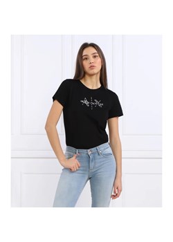 Armani Exchange T-shirt | Regular Fit ze sklepu Gomez Fashion Store w kategorii Bluzki damskie - zdjęcie 163956634