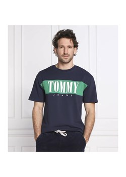 Tommy Jeans T-shirt COLORBLOCK | Regular Fit ze sklepu Gomez Fashion Store w kategorii T-shirty męskie - zdjęcie 163957330