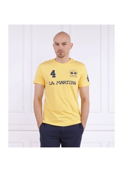 La Martina T-shirt | Regular Fit ze sklepu Gomez Fashion Store w kategorii T-shirty męskie - zdjęcie 163957343