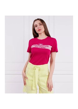 Aeronautica Militare T-shirt | Slim Fit ze sklepu Gomez Fashion Store w kategorii Bluzki damskie - zdjęcie 163957523
