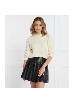 HUGO Sweter Scrovey | Regular Fit ze sklepu Gomez Fashion Store w kategorii Swetry damskie - zdjęcie 163957573