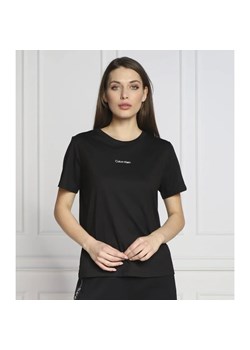Calvin Klein T-shirt | Regular Fit ze sklepu Gomez Fashion Store w kategorii Bluzki damskie - zdjęcie 163957714