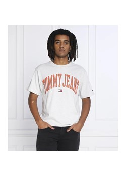 Tommy Jeans T-shirt COLLEGE Z LOGO | Regular Fit ze sklepu Gomez Fashion Store w kategorii T-shirty męskie - zdjęcie 163957750