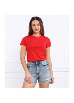HUGO T-shirt | Slim Fit ze sklepu Gomez Fashion Store w kategorii Bluzki damskie - zdjęcie 163958003