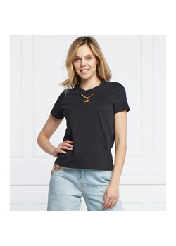 Elisabetta Franchi T-shirt | Regular Fit ze sklepu Gomez Fashion Store w kategorii Bluzki damskie - zdjęcie 163958073