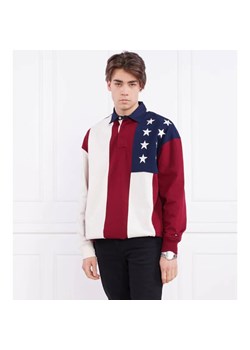 Tommy Hilfiger Polo FLAG RUGBY | Regular Fit ze sklepu Gomez Fashion Store w kategorii T-shirty męskie - zdjęcie 163958133