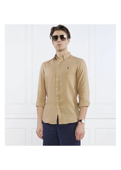 POLO RALPH LAUREN Lniana koszula | Slim Fit ze sklepu Gomez Fashion Store w kategorii Koszule męskie - zdjęcie 163958141