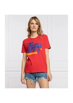 Superdry T-shirt collegiate cali state | Regular Fit ze sklepu Gomez Fashion Store w kategorii Bluzki damskie - zdjęcie 163958171