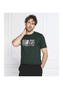 EA7 T-shirt | Regular Fit ze sklepu Gomez Fashion Store w kategorii T-shirty męskie - zdjęcie 163958250