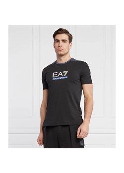 EA7 T-shirt | Regular Fit ze sklepu Gomez Fashion Store w kategorii T-shirty męskie - zdjęcie 163958330