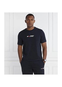 Tommy Sport T-shirt | Regular Fit ze sklepu Gomez Fashion Store w kategorii T-shirty męskie - zdjęcie 163958414