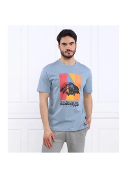 Napapijri T-shirt S-BOLIVAR SS | Regular Fit ze sklepu Gomez Fashion Store w kategorii T-shirty męskie - zdjęcie 163958633