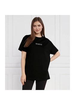 GUESS T-shirt SS CN MINI BOX TEE | Regular Fit ze sklepu Gomez Fashion Store w kategorii Bluzki damskie - zdjęcie 163958780
