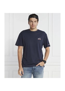 Tommy Jeans T-shirt SMALL FLAG | Classic fit ze sklepu Gomez Fashion Store w kategorii T-shirty męskie - zdjęcie 163958812