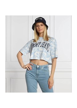 Tommy Jeans T-shirt | Cropped Fit ze sklepu Gomez Fashion Store w kategorii Bluzki damskie - zdjęcie 163959131