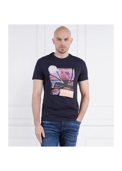 GUESS T-shirt SUNSET FLOWER | Slim Fit ze sklepu Gomez Fashion Store w kategorii T-shirty męskie - zdjęcie 163959211