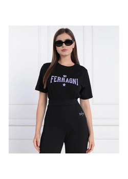 Chiara Ferragni T-shirt | Regular Fit ze sklepu Gomez Fashion Store w kategorii Bluzki damskie - zdjęcie 163959674