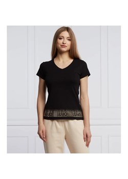 Liu Jo Sport T-shirt | Regular Fit ze sklepu Gomez Fashion Store w kategorii Bluzki damskie - zdjęcie 163960184