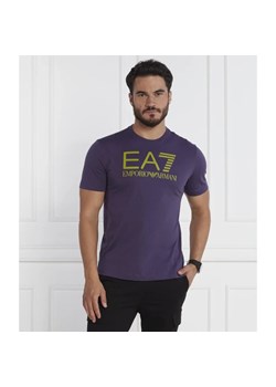 EA7 T-shirt | Regular Fit ze sklepu Gomez Fashion Store w kategorii T-shirty męskie - zdjęcie 163960191