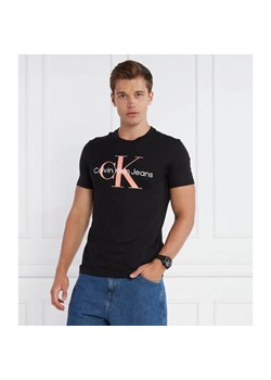 CALVIN KLEIN JEANS T-shirt | Slim Fit ze sklepu Gomez Fashion Store w kategorii T-shirty męskie - zdjęcie 163960551