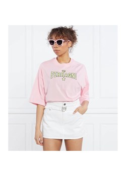 Chiara Ferragni T-shirt | Oversize fit ze sklepu Gomez Fashion Store w kategorii Bluzki damskie - zdjęcie 163960591