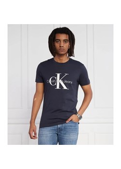 CALVIN KLEIN JEANS T-shirt CORE MONOLOGO | Slim Fit ze sklepu Gomez Fashion Store w kategorii T-shirty męskie - zdjęcie 163960681