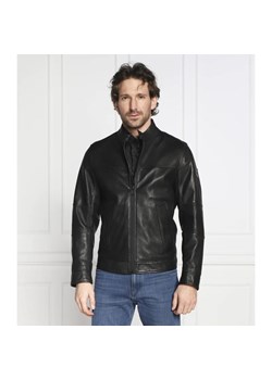 BOSS ORANGE Skórzana kurtka Josep2 | Regular Fit ze sklepu Gomez Fashion Store w kategorii Kurtki męskie - zdjęcie 163960830
