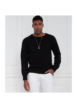 Les Hommes Sweter | Regular Fit | z dodatkiem wełny ze sklepu Gomez Fashion Store w kategorii Swetry męskie - zdjęcie 163960953